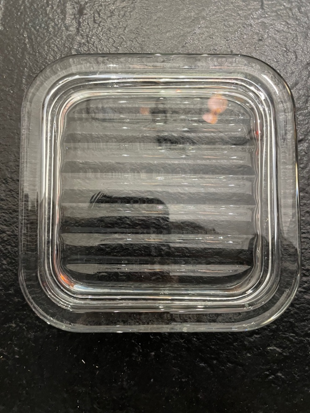 Clear Glass Square Accessory Case - Transparent - Picture 4 of 9